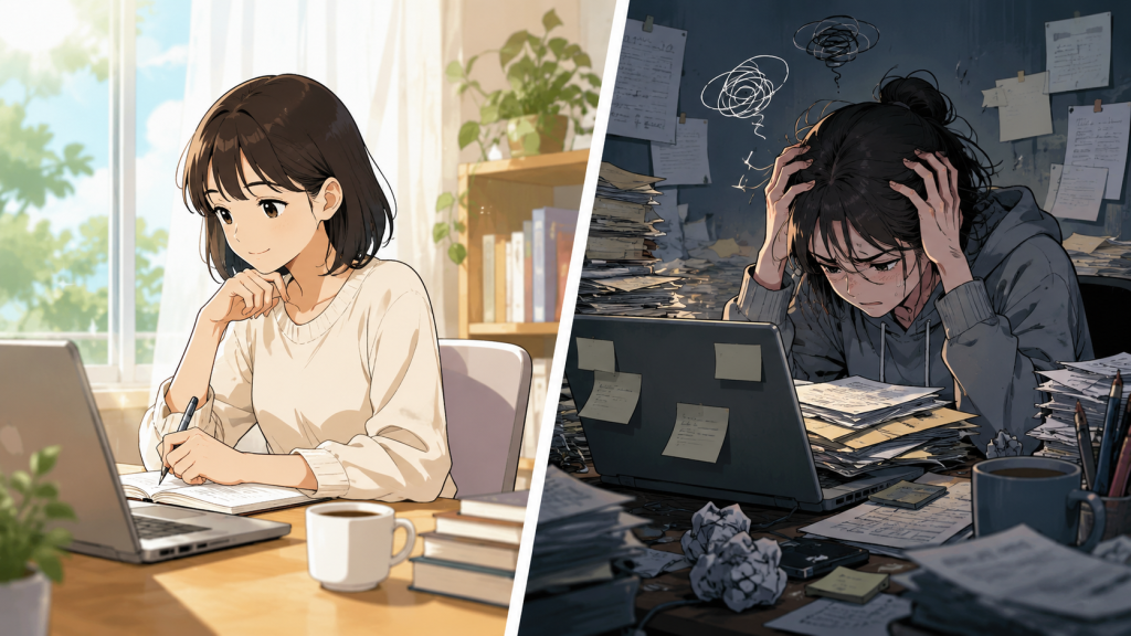 未経験者と低単価で消耗している人では考える場所が違う